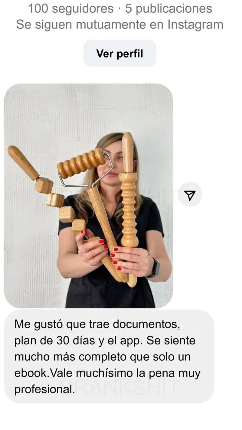 Mensaje real de alumna 3